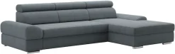 sit&more Ecksofa »Broadway L-Form« inklusive Kopfteilverstellung, wahlweise mit Schlaffunktion