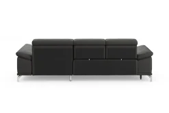 sit&more Ecksofa »Cabrio L-Form, B: 295 cm, mit Sitztiefen-, Arm- & Kopfteilverstellung« 2 Nierenkissen, Federkern, optional Schlaffunktion und Stauraum