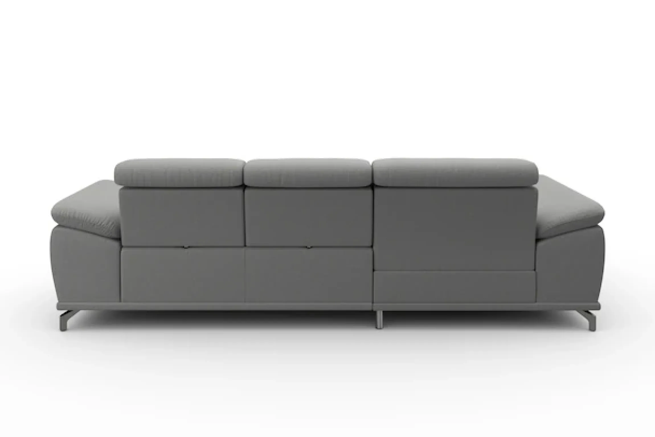 sit&more Ecksofa »Cabrio L-Form, B: 295 cm, mit Sitztiefen-, Arm- & Kopfteilverstellung« 2 Nierenkissen, Federkern, optional Schlaffunktion und Stauraum