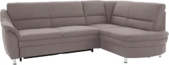 sit&more Ecksofa »Cardoso L-Form« mit Federkern, wahlweise mit Schlaffunktion und Schubkasten