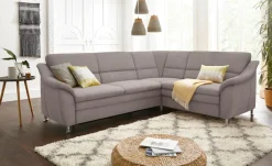 sit&more Ecksofa »Cardoso L-Form« mit Federkern, wahlweise mit Schlaffunktion und Schubkasten