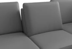 sit&more Ecksofa »Chelsea Leder L-Form, B:249 cm, inkl. Armteil- & Sitztiefenverstellung« optional mit Schlaffunktion und Bettkasten