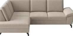 sit&more Ecksofa »Chelsea L-Form, B: 264 cm, mit Armteil-& Sitztiefenverstellung« optional Schlaffunktion und Bettkasten