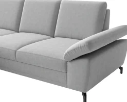 sit&more Ecksofa »Chelsea L-Form, B: 264 cm, mit Armteil-& Sitztiefenverstellung« optional Schlaffunktion und Bettkasten