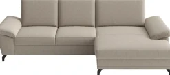 sit&more Ecksofa »Chelsea L-Form, B: 264 cm, mit Armteil-& Sitztiefenverstellung« optional Schlaffunktion und Bettkasten
