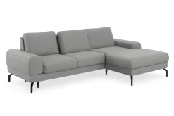 sit&more Ecksofa »Cinturo L-Form« inklusive Sitztiefenverstellung und Federkern, Sitzhöhe 48 cm