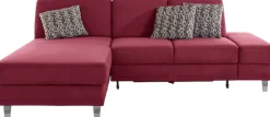 sit&more Ecksofa »Clio L-Form« optional Schlaffunktion oder Vorziehsitz und Bettkasten, Federkern