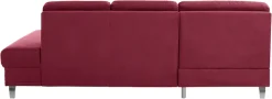 sit&more Ecksofa »Clio L-Form« optional Schlaffunktion oder Vorziehsitz und Bettkasten, Federkern