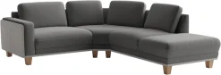 sit&more Ecksofa »Concept« Modernes Sofa in drei Fußfarben zur Auswahl
