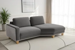 sit&more Ecksofa »Concept« Modernes Sofa in drei Fußfarben zur Auswahl