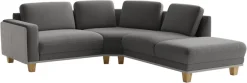 sit&more Ecksofa »Concept« Modernes Sofa in drei Fußfarben zur Auswahl