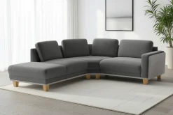 sit&more Ecksofa »Concept« Modernes Sofa in drei Fußfarben zur Auswahl