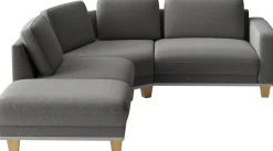 sit&more Ecksofa »Concept« Modernes Sofa in drei Fußfarben zur Auswahl