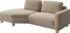 sit&more Ecksofa »Concept« Modernes Sofa in drei Fußfarben zur Auswahl