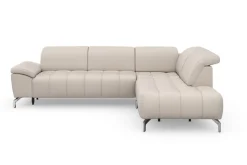 sit&more Ecksofa »Cool L-Form« wahlweise mit Kopfteilverstellung und Vorziehsitz, motorisch