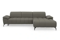 sit&more Ecksofa »Cool L-Form« wahlweise mit Kopfteilverstellung und Vorziehsitz, motorisch