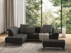 sit&more Ecksofa »Cool L-Form« wahlweise mit Kopfteilverstellung und Vorziehsitz motorisch