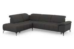sit&more Ecksofa »Cool L-Form« wahlweise mit Kopfteilverstellung und Vorziehsitz motorisch