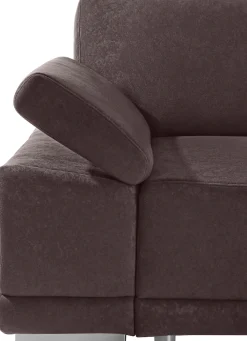 sit&more Ecksofa »Coria L-Form« mit XL-Recamiere, wahlweise mit Schlaffunktion