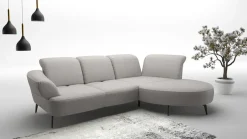 sit&more Ecksofa »Dance, L-Form, inkl. Sitztiefenverstellung« inkl. Click&Seat, optional mit Kopfteilverstellung
