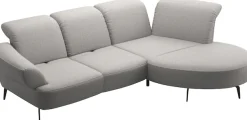 sit&more Ecksofa »Dance, L-Form, inkl. Sitztiefenverstellung« inkl. Click&Seat, optional mit Kopfteilverstellung