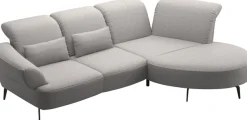 sit&more Ecksofa »Dance, L-Form, inkl. Sitztiefenverstellung« inkl. Click&Seat, optional mit Kopfteilverstellung