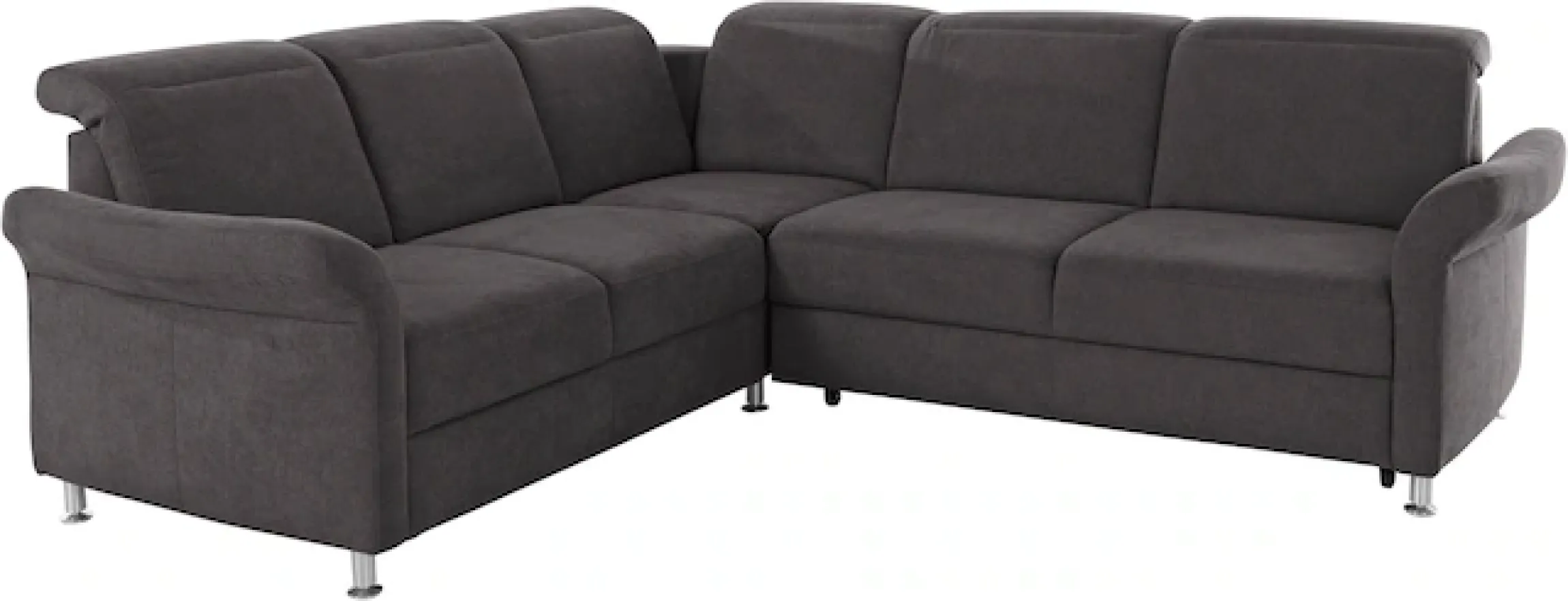sit&more Ecksofa »Darwin L-Form« inklusive Federkern, wahlweise mit Kopfteilverstellung, Schlaffunktion