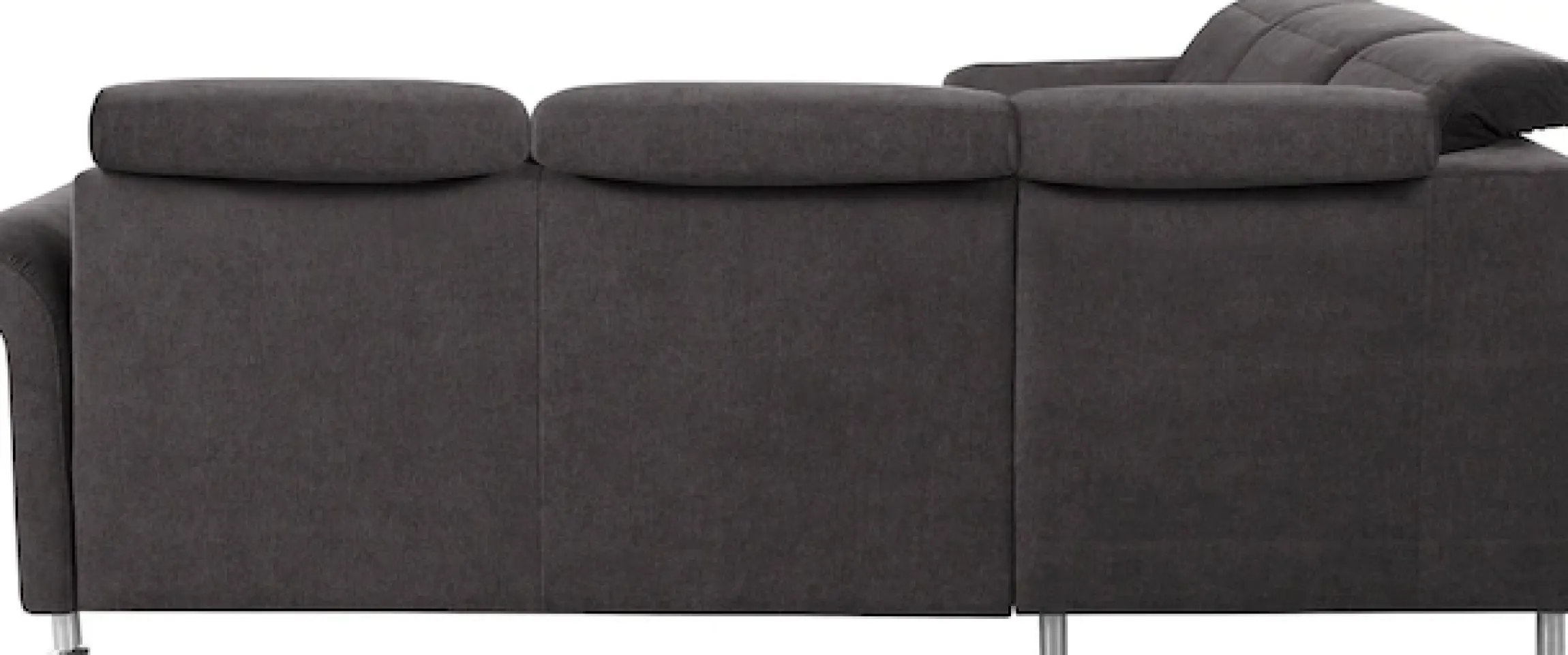 sit&more Ecksofa »Darwin L-Form« inklusive Federkern, wahlweise mit Kopfteilverstellung, Schlaffunktion