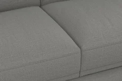 sit&more Ecksofa »Dundee L-Form« mit Federkern und Edelstahlfüßen, wahlweise mit Kopfteilverstellung