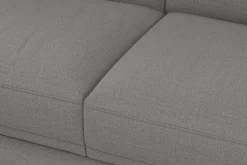 sit&more Ecksofa »Dundee L-Form« mit Federkern und Massivholzfüßen, wahlweise mit Kopfteilverstellung