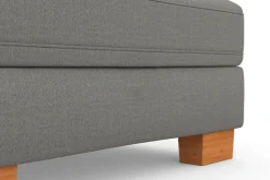 sit&more Ecksofa »Dundee L-Form« mit Federkern und Massivholzfüßen, wahlweise mit Kopfteilverstellung