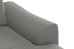 sit&more Ecksofa »Dundee L-Form« mit Federkern und Massivholzfüßen, wahlweise mit Kopfteilverstellung