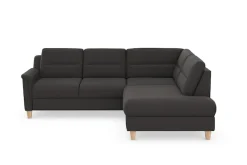 sit&more Ecksofa »Farö L-Form« inklusive Federkern, wahlweise mit Schlaffunktion und Bettkasten