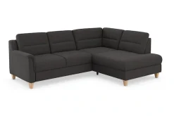sit&more Ecksofa »Farö L-Form« inklusive Federkern, wahlweise mit Schlaffunktion und Bettkasten