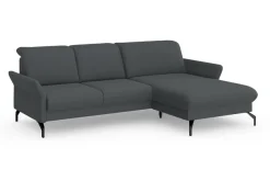 sit&more Ecksofa »Fashion L-Form« wahlweise mit Kopfteilverstellung und Vorziehsitz, motorisch
