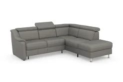 sit&more Ecksofa »Freetown L-Form« inklusive Kopfteilverstellung und komfortablem Federkern