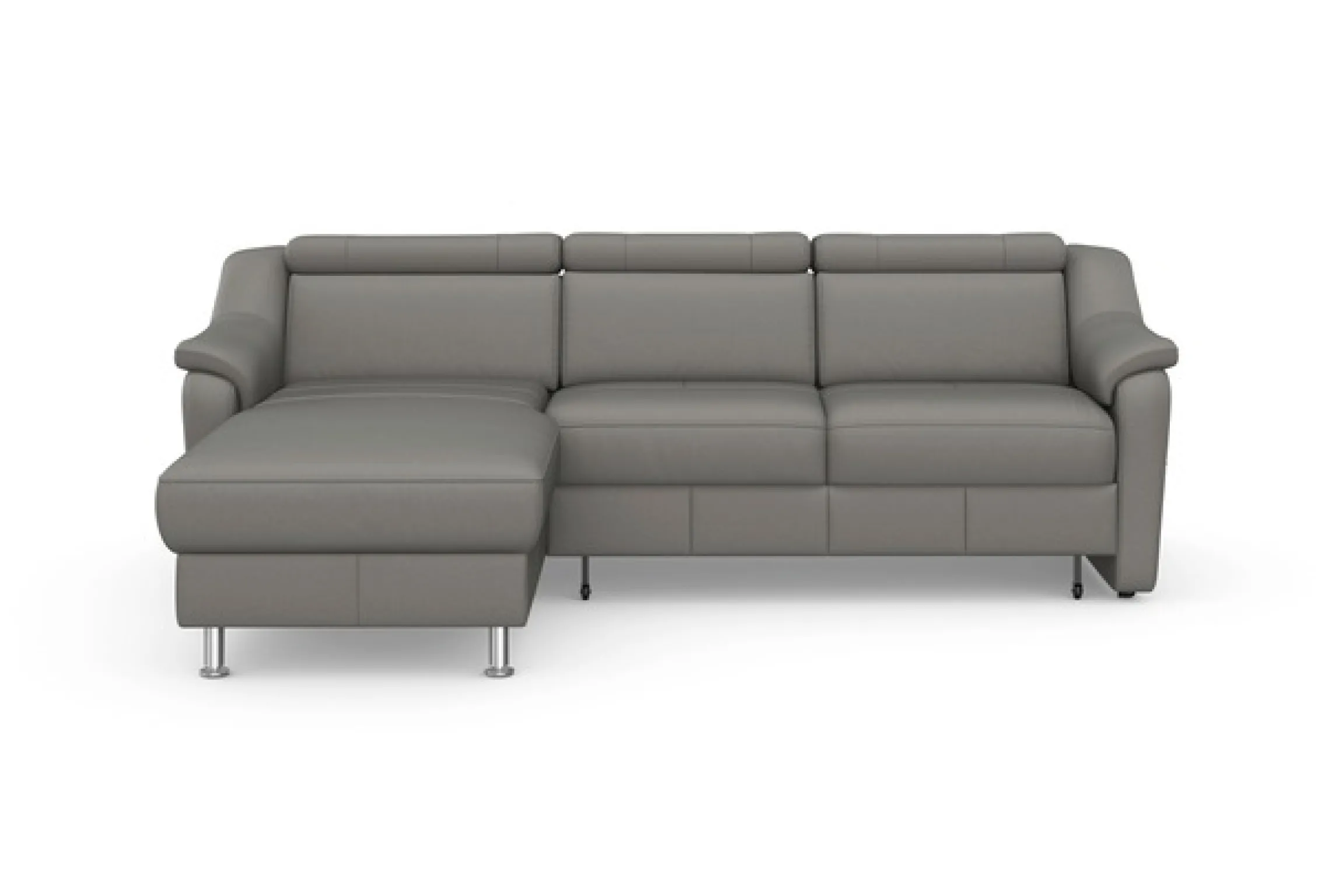 sit&more Ecksofa »Freetown L-Form« inklusive Kopfteilverstellung und komfortablem Federkern