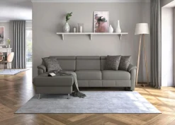 sit&more Ecksofa »Freetown L-Form« inklusive Kopfteilverstellung und komfortablem Federkern
