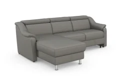 sit&more Ecksofa »Freetown L-Form« inklusive Kopfteilverstellung und komfortablem Federkern
