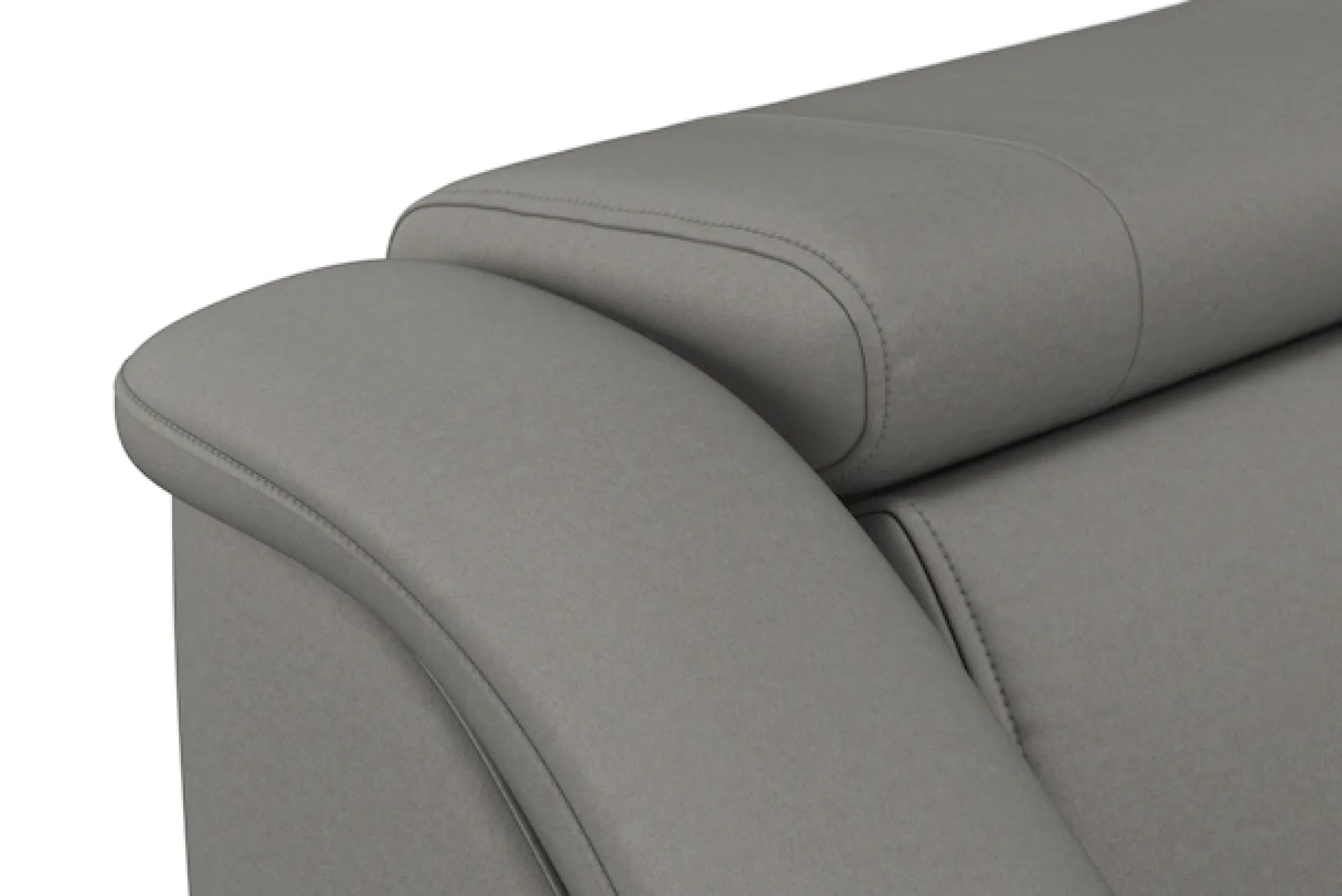 sit&more Ecksofa »Freetown L-Form« inklusive Kopfteilverstellung und komfortablem Federkern