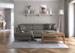 sit&more Ecksofa »Freetown L-Form« inklusive Kopfteilverstellung und komfortablem Federkern