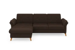 sit&more Ecksofa »Göteborg« Sitztiefenverstellung und Federkern, wahlweise mit Bettfunktion