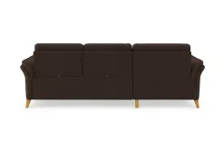 sit&more Ecksofa »Göteborg« Sitztiefenverstellung und Federkern, wahlweise mit Bettfunktion