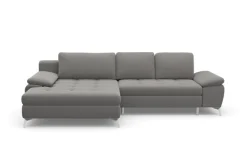 sit&more Ecksofa »Latigo L-Form« mit Mega-Recamiere, wahlweise mit Schlaffunktion und Bettkasten