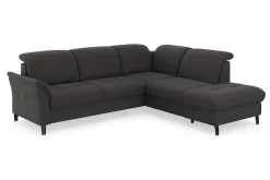 sit&more Ecksofa »Maggiore L-Form« wahlweise mit Kopfteilverstellung, Schlaffunktion und Stauraum