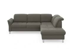 sit&more Ecksofa »Maggiore L-Form« wahlweise mit Kopfteilverstellung, Schlaffunktion und Stauraum