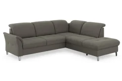sit&more Ecksofa »Maggiore L-Form« wahlweise mit Kopfteilverstellung, Schlaffunktion und Stauraum