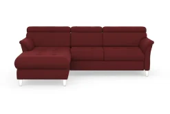 sit&more Ecksofa »Marano L-Form« inklusive Kopfteilverstellung, optional Schlaffunktion & Bettkasten
