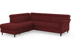 sit&more Ecksofa »Marano L-Form« inklusive Kopfteilverstellung, optional Schlaffunktion & Bettkasten