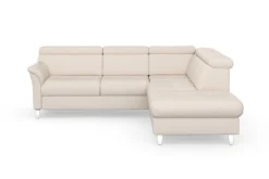 sit&more Ecksofa »Marano L-Form« inklusive Kopfteilverstellung, optional Schlaffunktion & Bettkasten